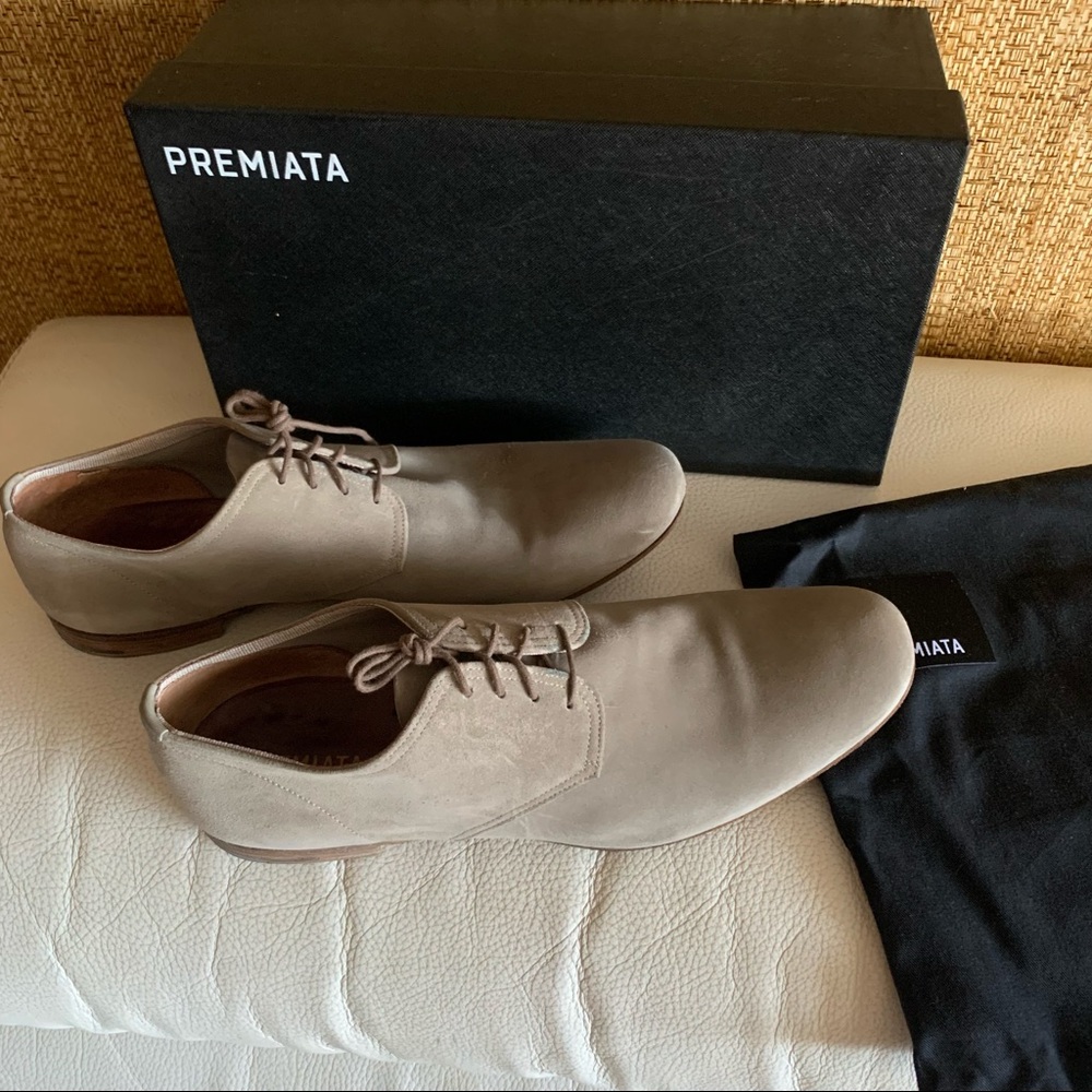 PREMIATA  Nice Color Suede Shoes Size 9.5U. Come with own Box and dust bag.